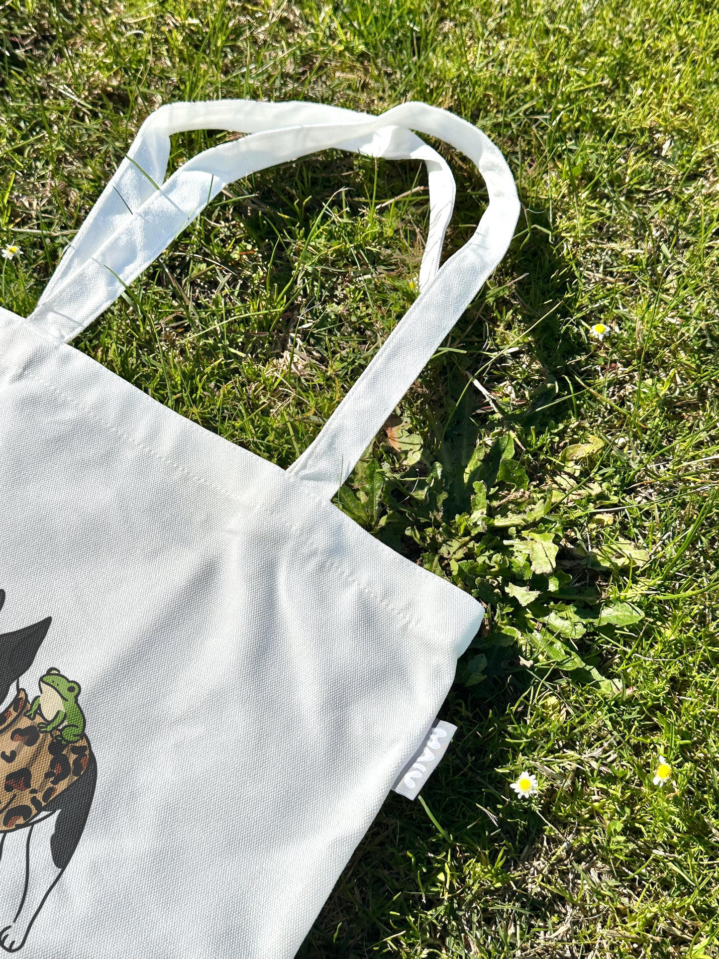 Custom drawing tote bag