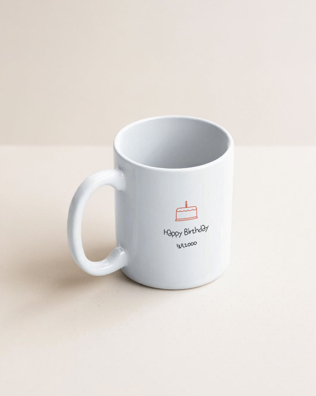 Custom Calendar Drawing Mug